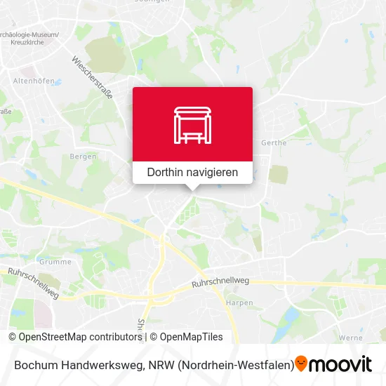 Bochum Handwerksweg Karte