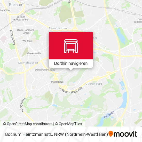 Bochum Heintzmannstr. Karte