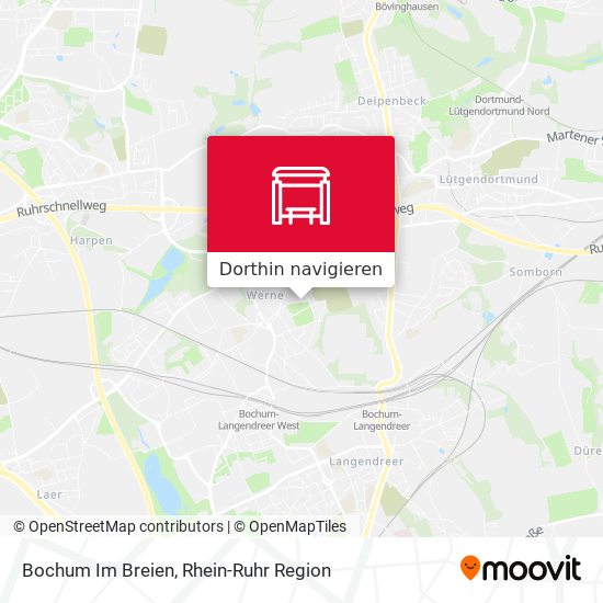 Bochum Im Breien Karte