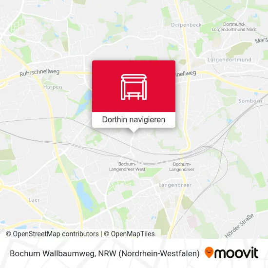 Bochum Wallbaumweg Karte