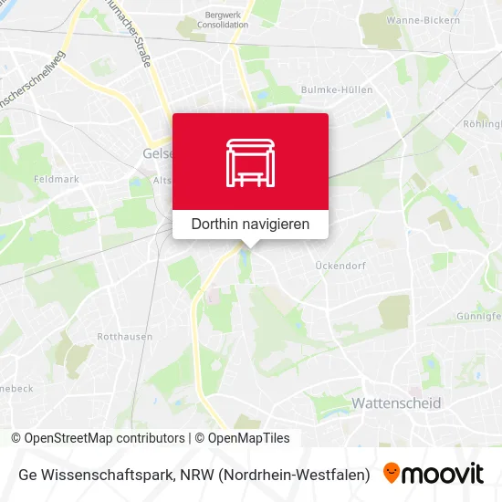 Ge Wissenschaftspark Karte