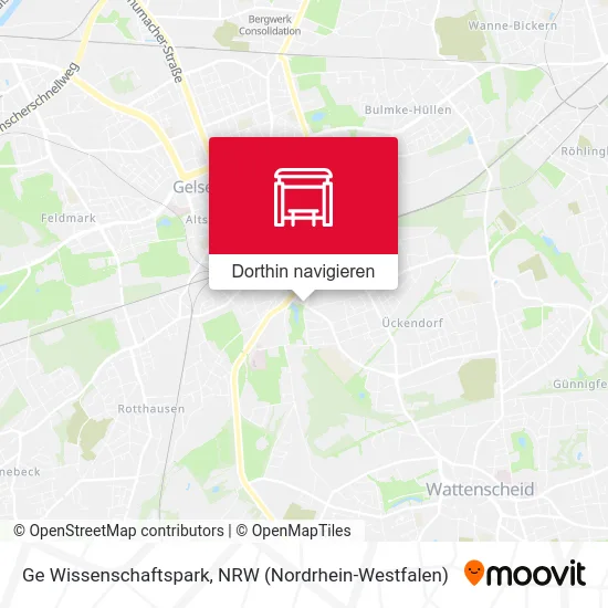 Ge Wissenschaftspark Karte