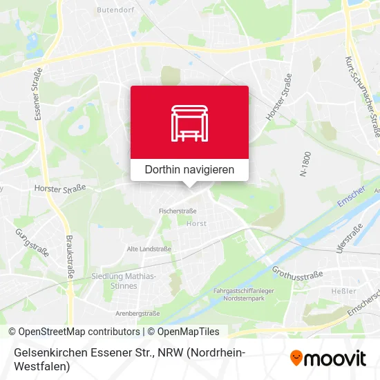 Gelsenkirchen Essener Str. Karte