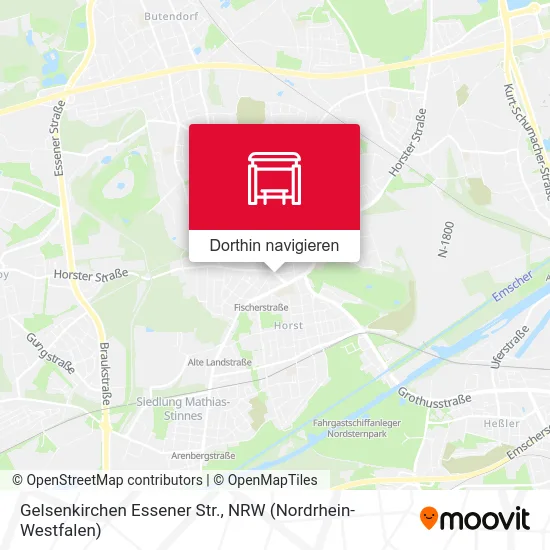 Gelsenkirchen Essener Str. Karte