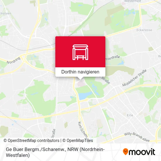 Ge Buer Bergm./Scharenw. Karte