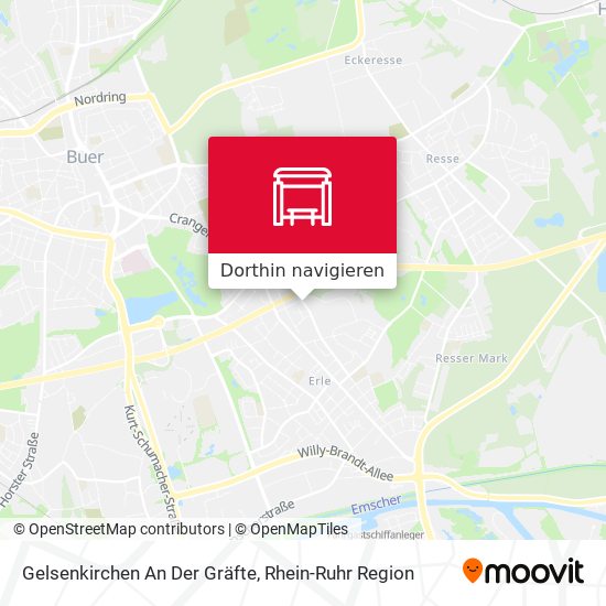 Gelsenkirchen An Der Gräfte Karte