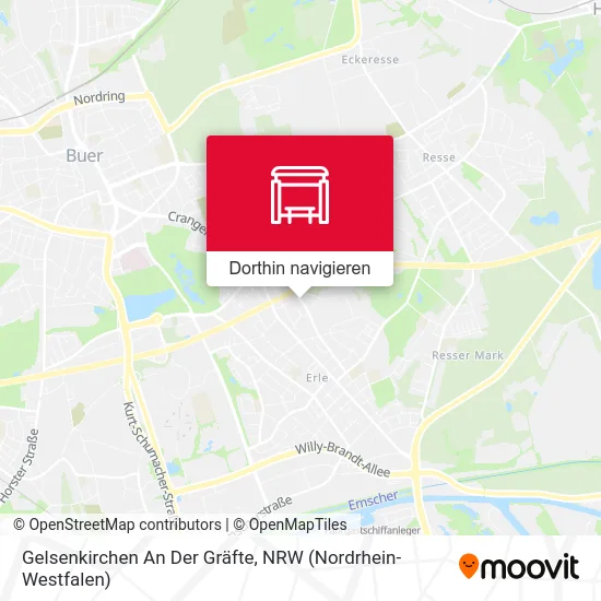 Gelsenkirchen An Der Gräfte Karte