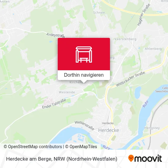 Herdecke am Berge Karte
