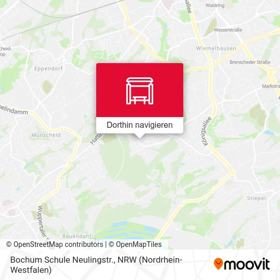 Bochum Schule Neulingstr. Karte