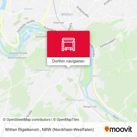 Witten Rigeikenstr. Karte