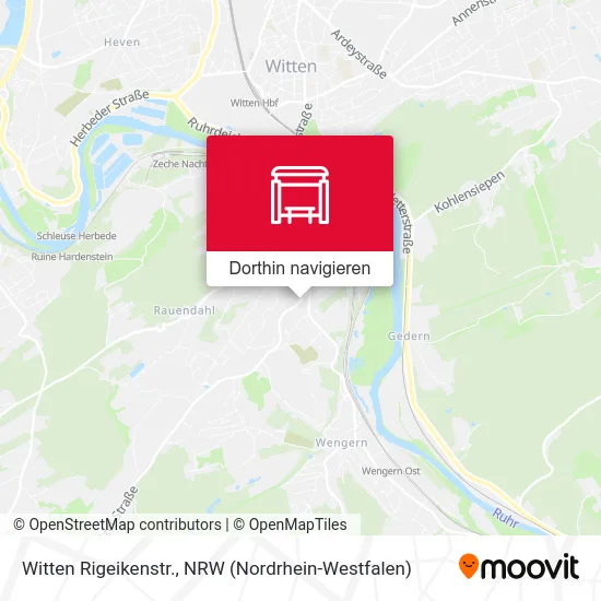 Witten Rigeikenstr. Karte