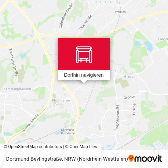 Dortmund Beylingstraße Karte