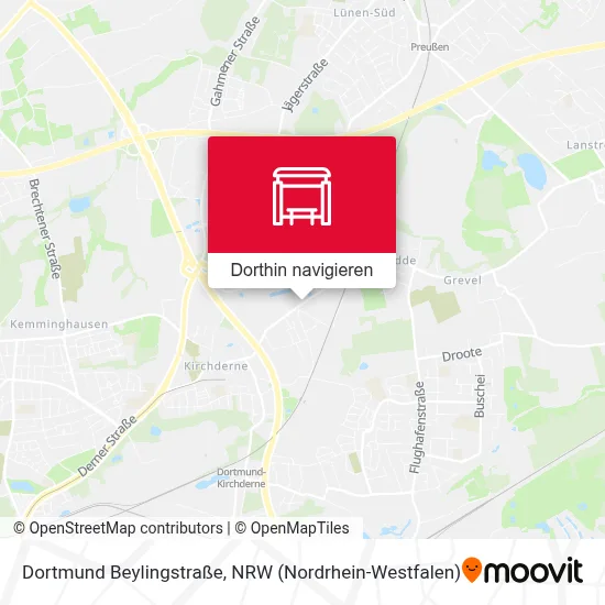 Dortmund Beylingstraße Karte