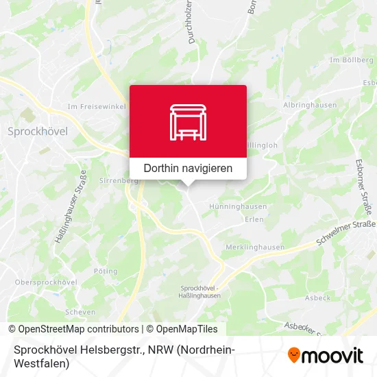 Sprockhövel Helsbergstr. Karte