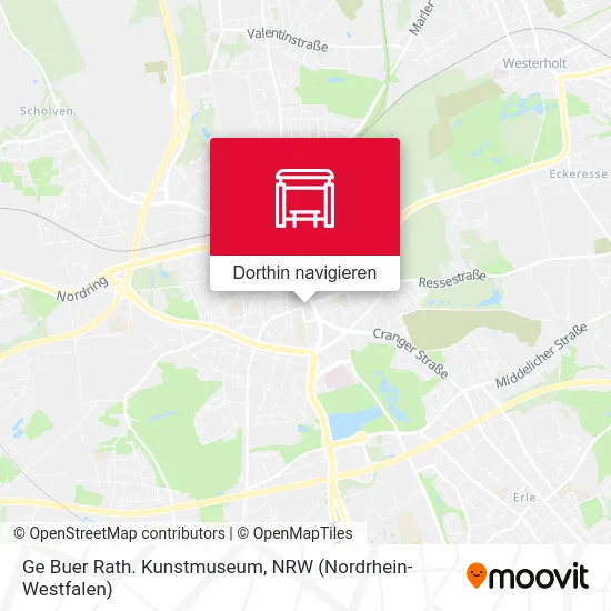 Ge Buer Rath. Kunstmuseum Karte