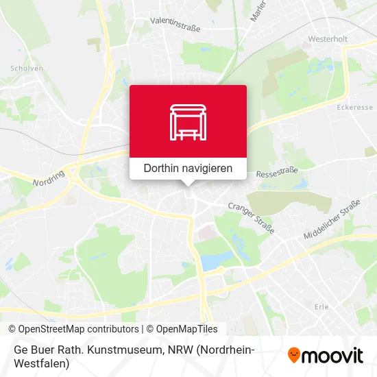 Ge Buer Rath. Kunstmuseum Karte