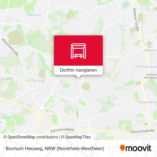 Bochum Heuweg Karte