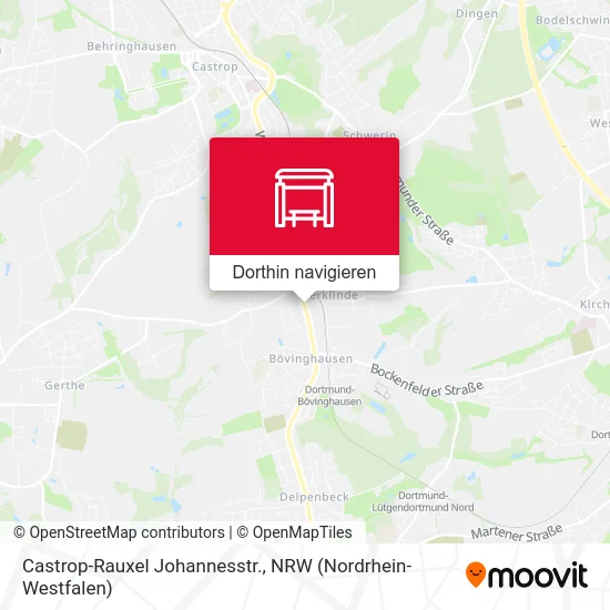 Castrop-Rauxel Johannesstr. Karte