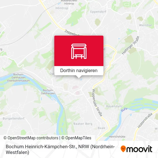 Bochum Heinrich-Kämpchen-Str. Karte