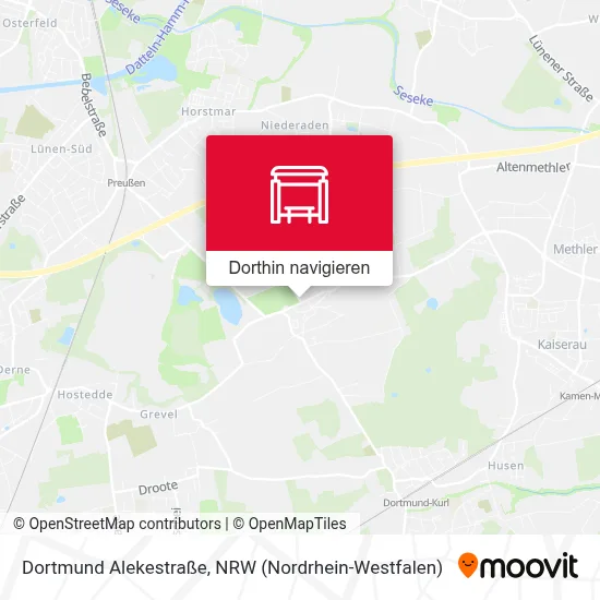 Dortmund Alekestraße Karte