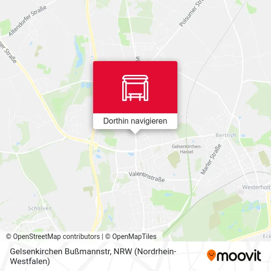 Gelsenkirchen Bußmannstr Karte