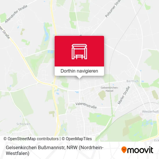 Gelsenkirchen Bußmannstr Karte