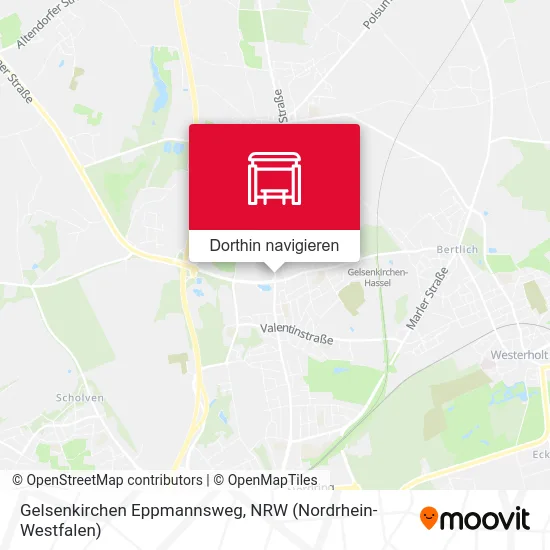Gelsenkirchen Eppmannsweg Karte