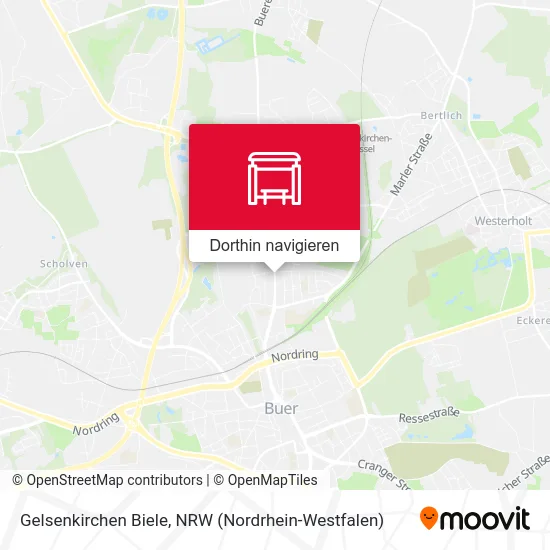 Gelsenkirchen Biele Karte