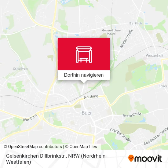 Gelsenkirchen Dillbrinkstr. Karte