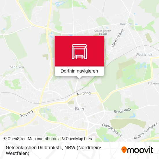 Gelsenkirchen Dillbrinkstr. Karte