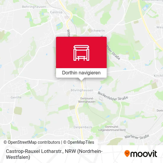 Castrop-Rauxel Lotharstr. Karte