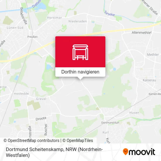 Dortmund Scheitenskamp Karte