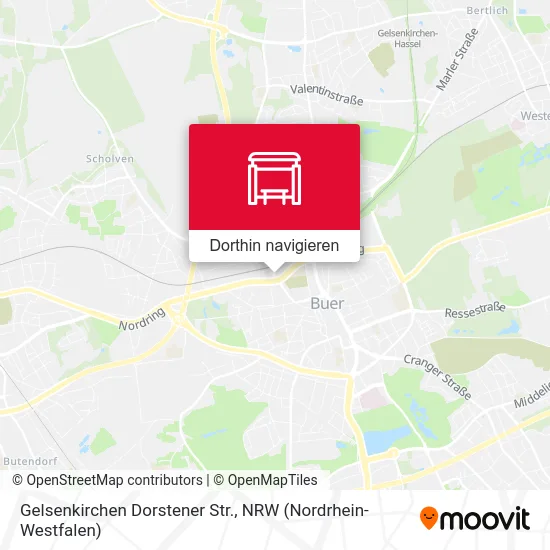 Gelsenkirchen Dorstener Str. Karte