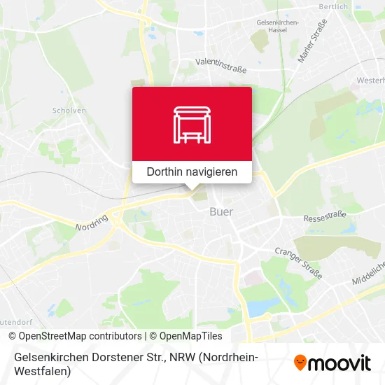 Gelsenkirchen Dorstener Str. Karte