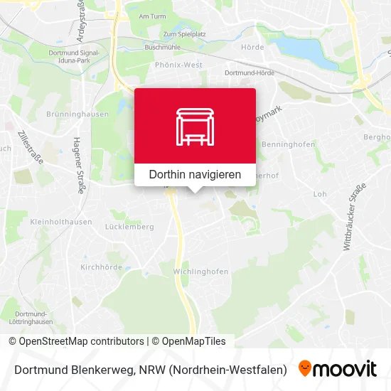 Dortmund Blenkerweg Karte