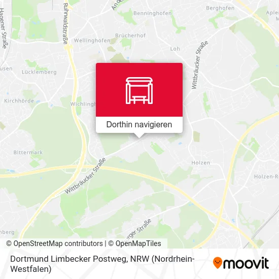 Dortmund Limbecker Postweg Karte