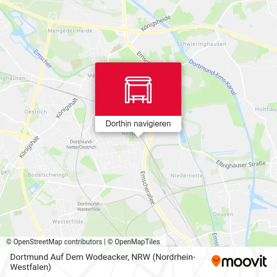 Dortmund Auf Dem Wodeacker Karte