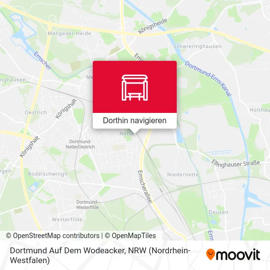 Dortmund Auf Dem Wodeacker Karte