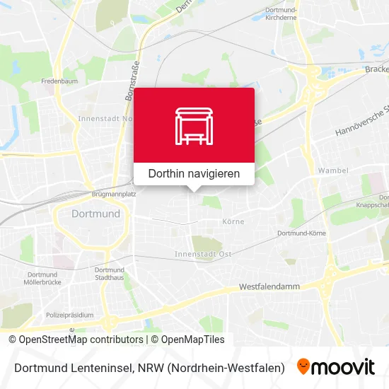 Dortmund Lenteninsel Karte