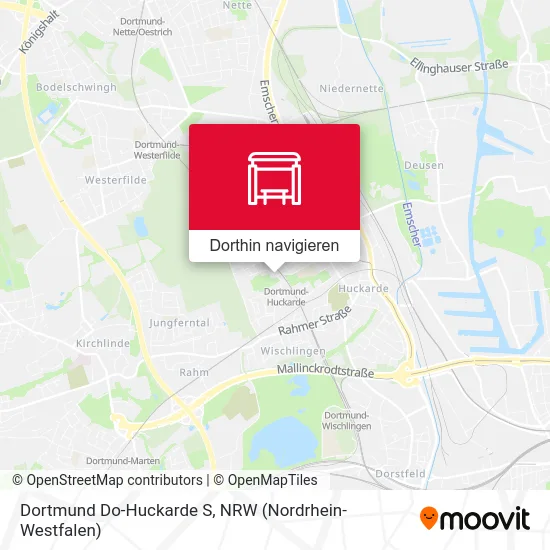 Dortmund Do-Huckarde S Karte