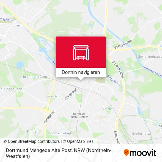 Dortmund Mengede Alte Post Karte