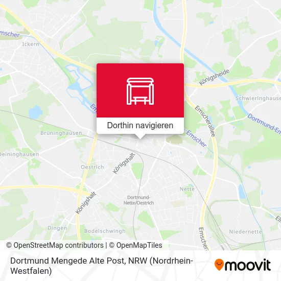 Dortmund Mengede Alte Post Karte