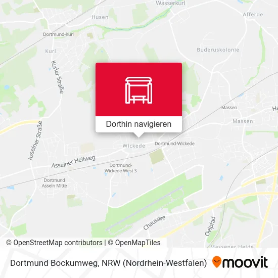 Dortmund Bockumweg Karte