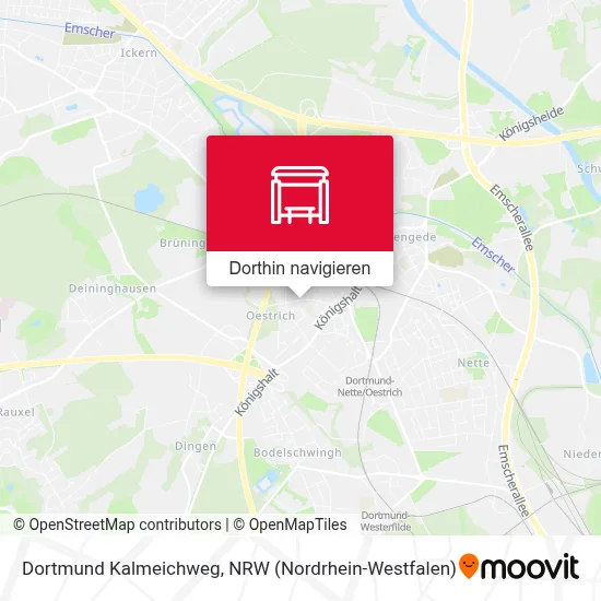Dortmund Kalmeichweg Karte