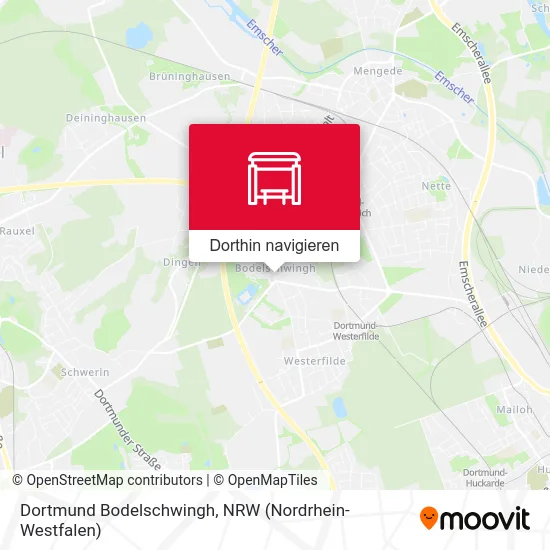 Dortmund Bodelschwingh Karte