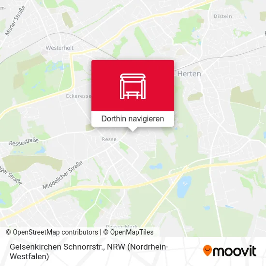 Gelsenkirchen Schnorrstr. Karte