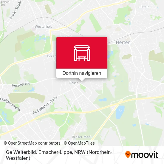 Ge Weiterbild. Emscher-Lippe Karte