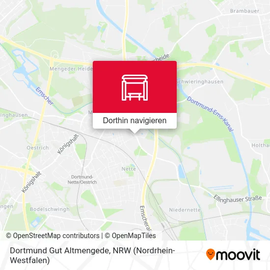 Dortmund Gut Altmengede Karte