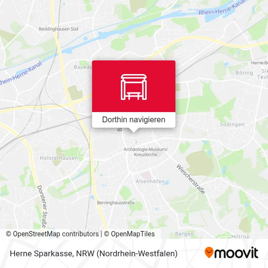 Herne Sparkasse Karte