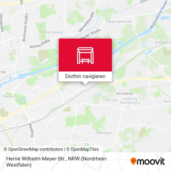 Herne Wilhelm-Meyer-Str. Karte